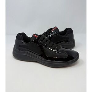 Prada Americas Cup Sneaker Black Size 8 US 7 UK
